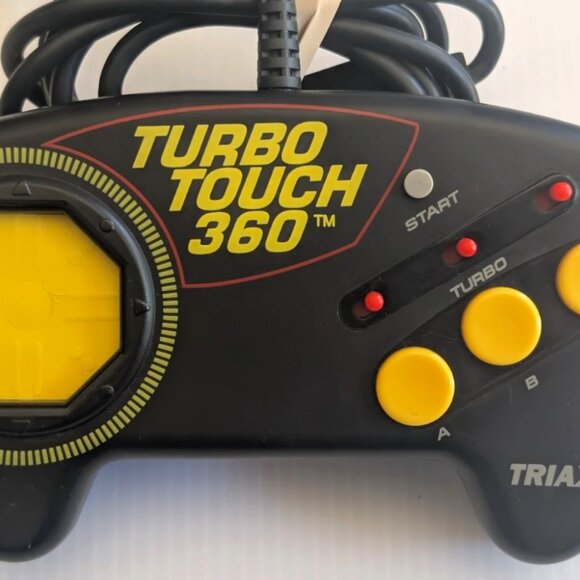 Lot of 2 Triax Turbo Touch 360 Controllers for Sega Genesis - Vintage - Picture 2 of 8
